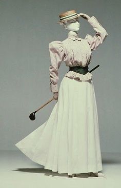 Images Late 1800s Fashion, Upscale Outfit, Istoria Artei, Womens Golf Fashion, Clothing Model