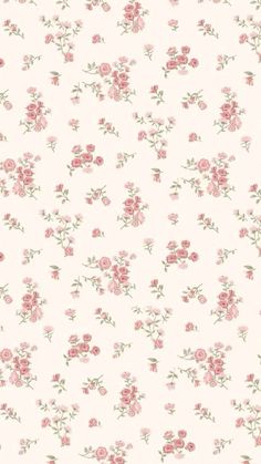 a white background with pink flowers on it