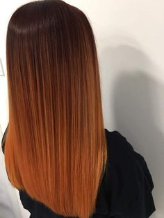 Balayage Hair Ginger Brown, Ginger Balayage Brown Roots, Balayage Orange Hair, Dark Root Red Hair, Dark Root Ginger Hair, Dark Roots Ginger Hair Balayage, Ombré Ginger Hair, Auburn Balayage Straight Hair, Brown Roots Ginger Hair