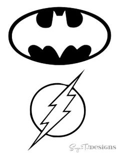 the batman symbol is shown in this black and white drawing, with an oval outline above it