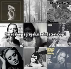 there's always a grey album behind a teenage girl adelle 2 1?