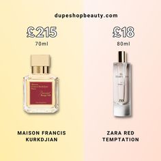 Perfume dupe, perfume, affordable perfume, expensive perfumes Rouge 540 Perfume, Expensive Brands, Baccarat Rouge 540, Perfume Display, Perfume Scents, Beauty Remedies, Perfume Lover