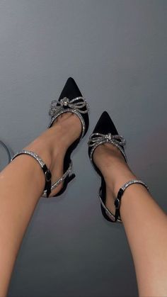 Diamond Heels, Bow High Heels, Fancy Heels, Elegant Shoes