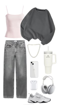 Trendy Outfits For Teens, Cute Lazy Day Outfits, Casual School Outfits, Casual Day Outfits, Lazy Day Outfits, Classy Work Outfits, Warm Outfits, Basic Outfits