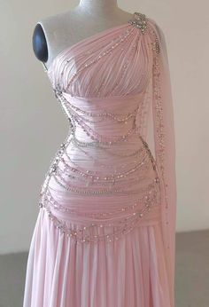 Hot Prom Dress, 파티 드레스, Floor Length Prom Dresses, Pink Chiffon, Ball Gowns Evening, Pretty Prom Dresses, فستان سهرة