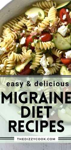 Healthy and delicious migraine diet recipes for Heal Your Headache, Low Tyramine, Low Histamine, and Johns Hopkins Migraine Clinic. Eat WELL while healing your migraine disorder! Migraine Friendly Recipes, Low Tyramine Recipes, Migraine Diet Recipes, Low Tyramine Diet, Msg Free Recipes, Migraine Recipes, Elimination Diet Plan