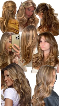 Brown Hair Inspo, Hair Inspiration Long, Blonde Hair Inspiration, Honey Hair, Pretty Hair Color, Haircuts Straight Hair, Hair Color And Cut, Hair Inspo Color, Light Brown Hair