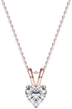 PRICES MAY VARY. Title: LUXSTRA Solitaire Diamond Pendant Necklace | 2.0 Carat (8mm) Heart Cut Cubic Zirconia | 18" Adjustable 18K Gold Filled Dainty Waterproof Chain | Non-Tarnish Hypoallergenic | Silver Necklace Rose Gold Necklace | Trendy Diamond Necklace Gift For Women. Product Type: Departments > Women > Jewelry > Necklaces > Pendant Necklaces Trendy Diamond Necklace, Diamond Necklace Gift, Rose Gold Pendant Necklace, Solitaire Diamond Pendant, Necklace Trendy, Necklaces Pendant, Necklace Rose Gold, Rose Gold Pendant, Necklace Rose