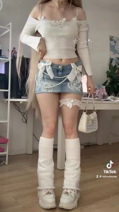 Fashion: #fashion, #style, #outfitinspiration, #beauty Sanriocore Aesthetic, Kawaii Cutecore, Dollette Coquette, Fashion Kawaii, Girl Fashion Style, Harajuku Fashion