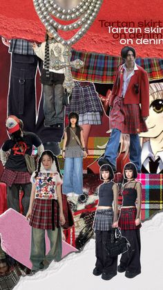 Tartan Skirt, Tartan, Skirt