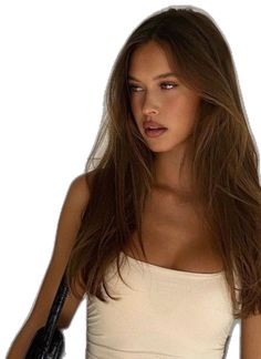 Brown Hair Inspiration, Isabelle Mathers, Warm Brown Hair, Brown Straight Hair, Light Brunette, Brown Hair Brown Eyes, Girl With Brown Hair