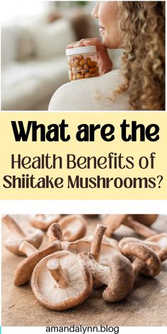 Discover the numerous health benefits of Shiitake Mushrooms! Packed with immune-boosting properties, they support heart health, aid in weight management, digestive health, promote glowing skin, and much more. Incorporate this natural superfood into your diet for a healthier and more vibrant you! My favorite product with shiitake mushrooms is Revive by iii.earth Shiitake Mushrooms Benefits, Amanda Lynn, Benefits Of Vitamin A, Mushroom Benefits, Shiitake Mushrooms, Lion's Mane, Healthy Digestive System, Health Vitamins, Nutrient Rich Foods