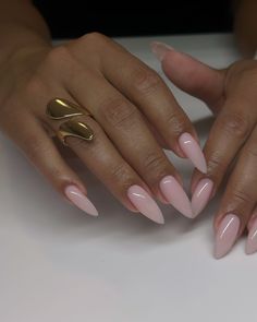 Pretty Nails For Summer, Classy Almond Nails, Mauve Nails, Autumn Nail, Get Nails, Cute Nail Art, Autumn Nails, Minimalist Nails, Pretty Acrylic Nails