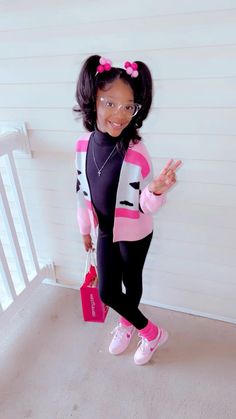 Kids Girl Outfit Ideas, Black Kids Outfits Daughters, Toddler Girl Outfits Black Kids, Girls School Outfits, Kids Outfit Ideas, Back To School Outfits For Kids, Girls Outfit Ideas