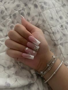 - - - - #nailsofinstagram #explorepage #bluenails #nailinspo #nails #nailartclub #frenchienails #texas #texasnails #nailpage #vcutnails #cowprintnails #tallynails #dtxnails #dallasnails #redbottomnails #fortworthnails #shortfrenchies #pinknails #nailsdesign #nailapplication #hellokittyset #hellokittynails #emeraldnail #blingnails #halloweennails #summernails #springnails #explorepage #shortnails # Simple Chicana Nails, Van Cleef Nails, White Van Cleef, Emerald Nails, Henna Nails, Cross Nails, White Van, Nails Inspired