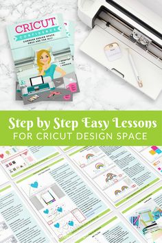 the instructions for how to use cricut's easy and fun paper cutting machine