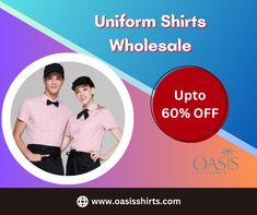 Create a cohesive brand image with uniform shirts wholesale & now get up to 60% Off. Offer your customers durable and professional uniform shirts suitable for various industries. Partner with a reliable supplier to ensure the success of your business. Professional Uniforms, Brand Image, Business Outfits