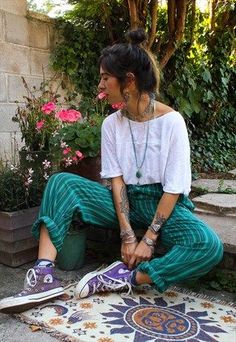 Fest Outfits, Modern Hippie, Fashion 90s, Boho Fashion Bohemian