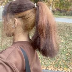 Natural Hair Dye Ideas For Black Women, Blow Dried Hairstyles, Blow Dry Hairstyles, Short Braid Hairstyles, Bohemian Braid, Short Braid, Elegant Ponytail