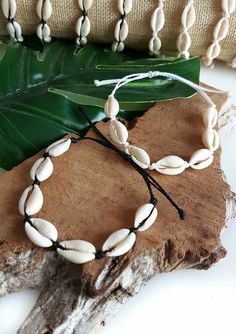 Seashell Bracelet, Crochet Bracelet, Handmade Jewelry Diy