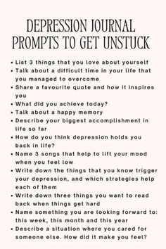 Get Unstuck, Journaling Prompts, Therapy Worksheets, Journal Writing Prompts