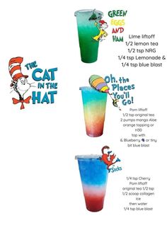 dr seuss the cat in the hat drinks