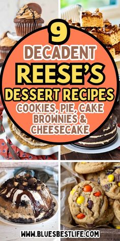 A collection of recipes using Reese's peanut butter cups!