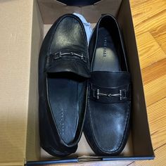 Reposhing This Item I Purchased From @Kb_730. Loved It, But They Are A Small Size 11 Fit More Like A 10.5 I Tried Them On Once, Never Wore Them. Questions? Leave A Comment Below! Cole Haan Shoes, Leather Buckle, Slip Ons, Cole Haan, Loafer Shoes, I Tried, Men's Shoes, Loafers, Slip On