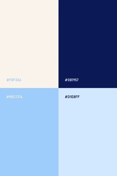 the color scheme is blue, beige and white with different words on it that spell out their name