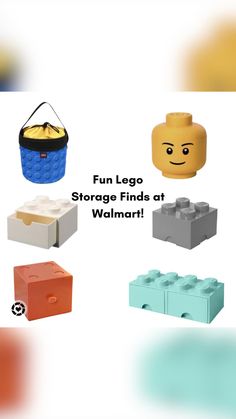 lego storage finds at walmart are fun and easy to make for the whole family