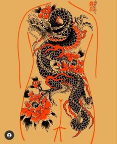 Dragon Tattoo Back, Grey Ink Tattoos, Japanese Tattoo Symbols, Face Painting Tutorials, Japanese Dragon Tattoo, Yakuza Tattoo, Tattoo Face, The Girl With The Dragon Tattoo, Crow Tattoo