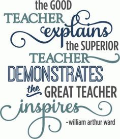 a quote on the back of a white shirt that says, teacher explains the supervisor teachers demonstrate