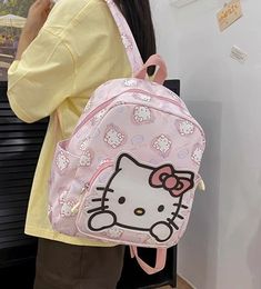 Cartoon Anime Backpack PN6555 ●Size:32*26*16 cm ●Material :nylon (Please allow 1-3cm differs due to manual measurement.As different computers display colors differently,the color of the actual may vary slightly from the above images.Thanks for your understanding.) ●About Shipping: We attach great importance to the orders of each customer and parcel delivery. 1.Processing time: 2-3 business days. 2.Shipping time: 10-15 business days to US, please allow 3-4 weeks shipping to other country.(Shipping times can be affected by variable customs clearance times or public holidays.) Pink Portable Kawaii Backpack, White Cartoon Backpack For Everyday Use, Kawaii Nylon Backpack For Daily Use, Kawaii Standard Backpack, Kawaii Style Standard Backpack, White Cartoon Backpack For Back To School, Cute Large Capacity Nylon Backpack, Cute Nylon Backpack For Daily Use, Kawaii Backpack With Zipper Closure