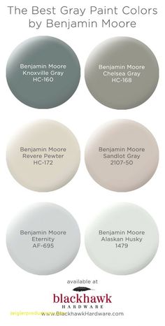 the best gray paint colors by behrannn moore and sheryle gray