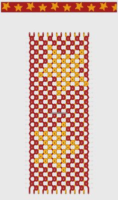 an image of a red and yellow pattern