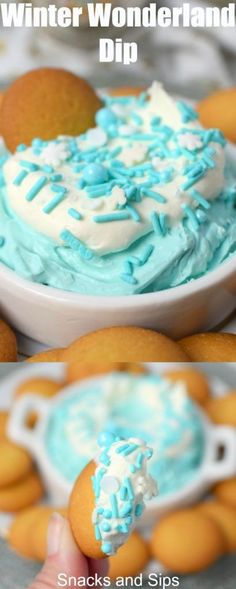 a close up of a plate of cookies with frosting