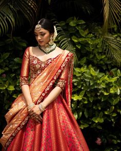 Studio 149, Silk Lehengas, Indian Bridesmaid Dresses, Lehenga Saree Design, Boutique Studio, Bridal Sarees South Indian, Blouse Ideas, Classic Bride, Half Sarees