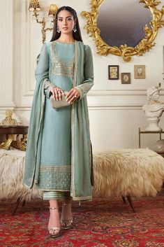 Fancy Dresses Classy, Asim Jofa, Dresses Classy, Indian Dresses Traditional, Desi Clothes, Party Wear Indian Dresses, Indian Designer Outfits