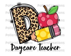 Pencil Clipart, Doodle Pencil, Apple Teacher, How To Use Cricut, Funny Kids Shirts, Daycare Teacher, Diy Mugs, Teacher Assistant, Teacher Apple