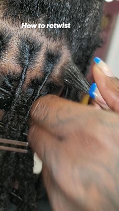 How to loc, two part combo. Pay attention to this video closely there are two different techniques being used Locsmithin the hair down the shaft and comb twisting the root. Together these techniques deliver a sleek and uniform loc retwist style.  PoshPrivatesLlc  Follow for more tips How To Style Locs Men, Different Ways To Loc Hair, Mens Loc Retwist Styles, What To Use To Retwist Locs, How To Re Twist Locs, Re Twist Dreads Men, Locs Tutorial Dreadlocks, Locks Hair Styles Dreadlocks