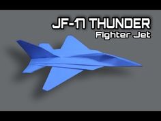 a fighter jet is shown with the text jf - 1 thunder