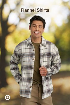 A cozy flannel shirt never goes out of style. Create comfy-casual outfits for a rugged or laid-back vibe. Style it your way—anything goes. Flannel Men, Comfy Casual Outfits, Flannel Shirts, Ecommerce Marketing, Mens Flannel, Anything Goes, Cozy Flannel