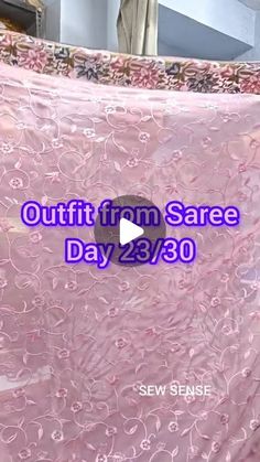 Saree From Dupatta, Kurti Neck And Sleeve Designs, Sari With Dupatta, Suits From Saree, Saree From Scratch, Kurti From Old Saree, Outfit From Old Saree, Outfits From Saree, Outfit From Saree