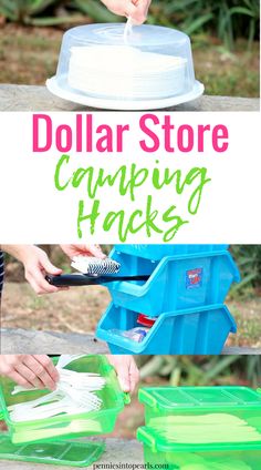 dollar store camping hacks that are easy to make