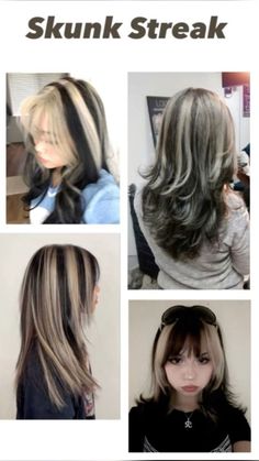 Pretty Hair Cuts, Short Grunge Hair, Cute Hair Colors, Hair Inspiration Long, Hair Streaks, Dyed Hair Inspiration, Hair Inspiration Short, Hairstyles For Layered Hair, Pretty Hair Color