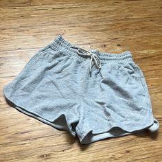 Aerie Sweat Shorts Grey Sweats Tie Waist Band Nwt Size Medium Aerie Shorts, Grey Sweats, Sweat Shorts, Waist Band, High Waist, High Waisted, Size Medium, Womens Shorts, Band