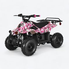 Army Pink Camo Coolster ATV with rugged design Mini Jeep, Family Outings, Drum Brake, Family Outing, Go Kart, Great Outdoors, Off Road, The Great Outdoors, Quad