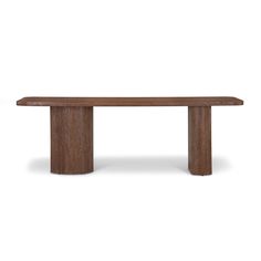 Mono Dining Table-Union Home Furniture-UNION-DIN00341-Dining Tables-1-France and Son Dark Brown Oak Dining Table, Solid Oak Dining Table, Dining Table Light, Dining Room Seating, Wood Pedestal, Kitchen Dining Sets, Living Room Bench, Oak Dining Table, Modern Dining Table