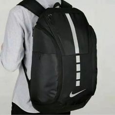 Black Nike Elite Backpack New & Unused Nike Elite Backpack, Elite Backpack, Basketball Backpack, Nike Backpack, Mesh Backpack, Nike Neon, Nike Bags, Sports Bags, White Camo