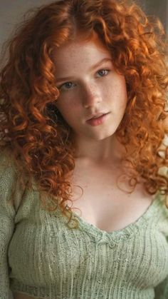 Wavy Hair 2b, Female Face Drawing, I Love Redheads, Beautiful Freckles, Red Curly Hair, Red Haired Beauty, Red Hair Woman, Ginger Hair Color, Girly Girl Outfits